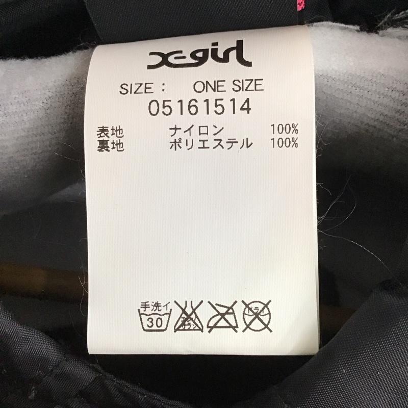 エックスガール X-girl ジャケット、上着 ジャケット、ブレザー コーチジャケット プリント 黒 / ブラック /  レディース USED 古着 中古 10140671