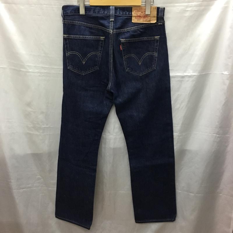 リーバイストラウスアンドコー Levi Strauss & co. パンツ デニム、ジーンズ デニムパンツ ストレートパンツ ワイドパンツ カジュアルパンツ 32インチ 無地 インディゴ / インディゴ /  メンズ USED 古着 中古 10115628