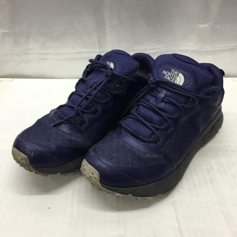 ザノースフェイス THE NORTH FACE スニーカー スニーカー NF0A46J5 シェイブドゥハイカー GORE-TEX 26.5cm 26.5cm ロゴ、文字 紺 / ネイビー /  メンズ USED 古着 中古 10110488
