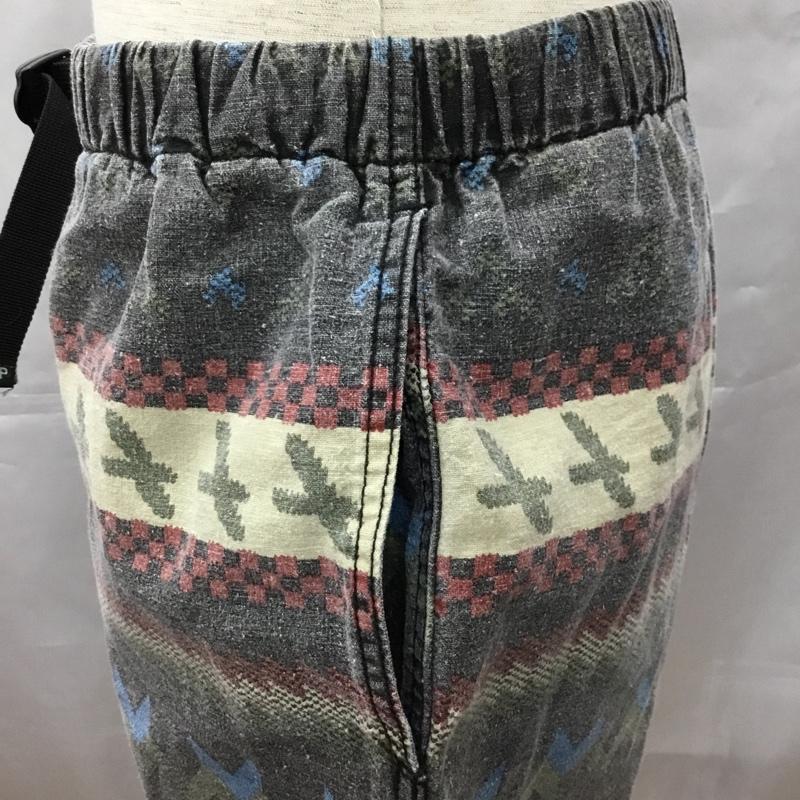 マナスタッシュ MANASTASH パンツ ショートパンツ ハーフパンツ ショートパンツ カジュアルパンツ 総柄 L 総柄 マルチカラー / マルチカラー /  メンズ USED 古着 中古 10108516