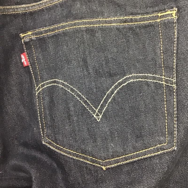 リーバイストラウスアンドコー Levi Strauss & co. パンツ デニム、ジーンズ デニムパンツ ワイドパンツ カジュアルパンツ 42インチ 無地 黒 / ブラック /  メンズ USED 古着 中古 10126808