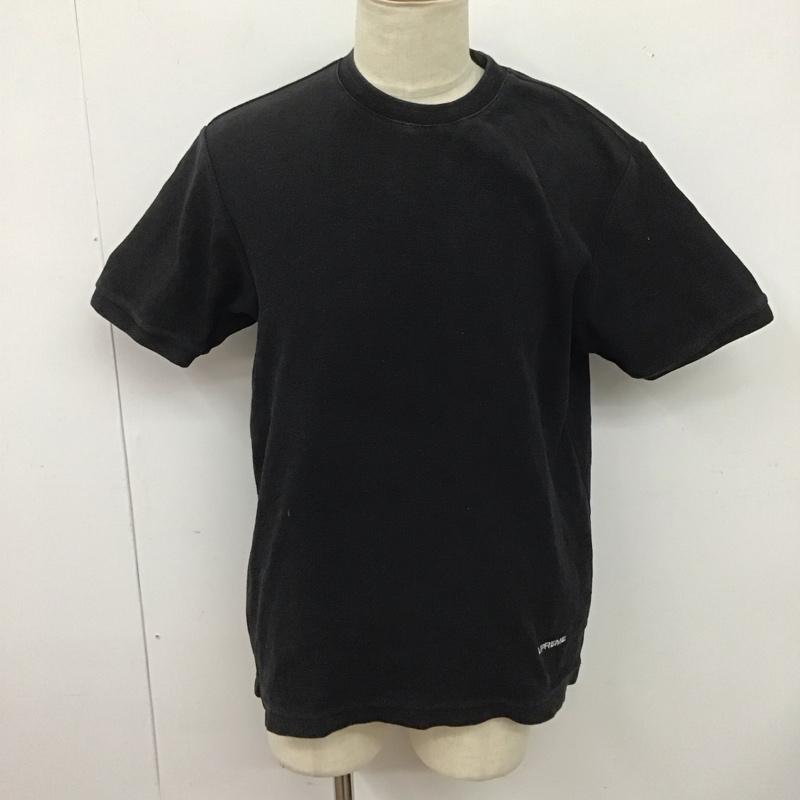 シュプリーム Supreme カットソー 半袖 19AW UniversitySSTop 半袖カットソー サーマル M 無地 黒 / ブラック /  メンズ USED 古着 中古 10126722