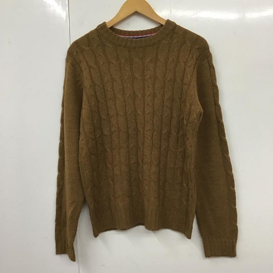 ビームス ハート BEAMS HEART ニット、セーター 長袖 長袖ニットカットソー ニット セーター クルーネックニット L  茶 / ブラウン /  レディース USED 古着 中古 10117893