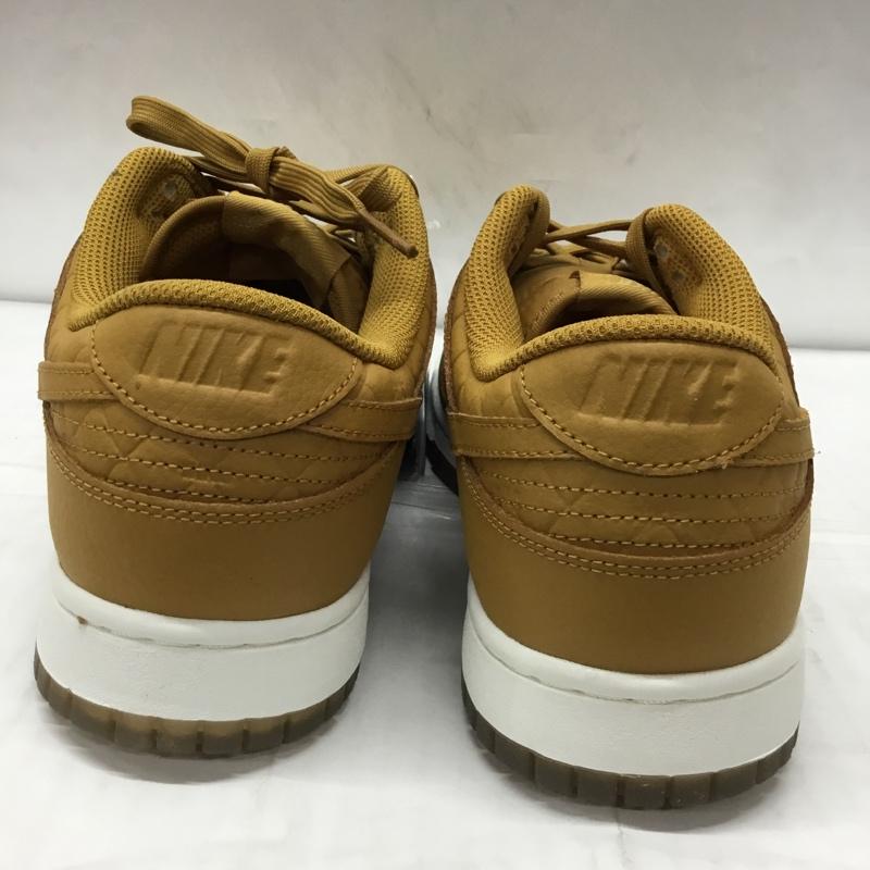 ナイキ NIKE スニーカー スニーカー DX3374 700 WMNS DUNK LOW 28cm 箱有 28.0cm ロゴ、文字 キャメル / キャメル /  メンズ USED 古着 中古 10107853