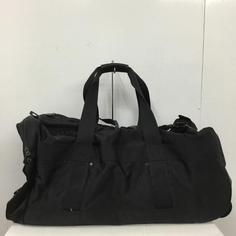 ラゲッジ レーベル LUGGAGE LABEL スーツケース、トランク スーツケース、トランク キャリーバッグ トラベルバッグ 二輪 ボストンバッグ ロゴ、文字 黒 / ブラック /  メンズ USED 古着 中古 10145623