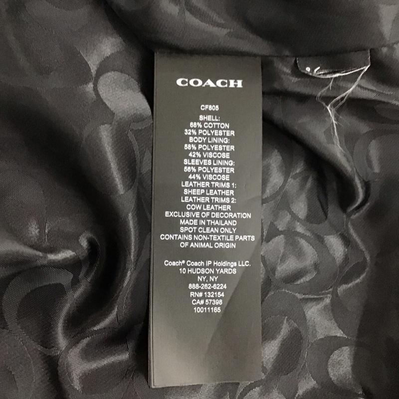 コーチ COACH コート コート一般 CF805 マックコート XL 無地 ベージュ / ベージュ /  メンズ USED 古着 中古 10138671