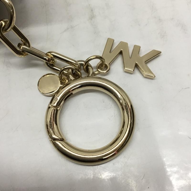 マイケルコース MICHAEL KORS キーホルダー キーホルダー MK ベア チャーム キーリング クマ ロゴ、文字 ベージュ / ベージュ / X 茶 / ブラウン /  レディース USED 古着 中古 10107920