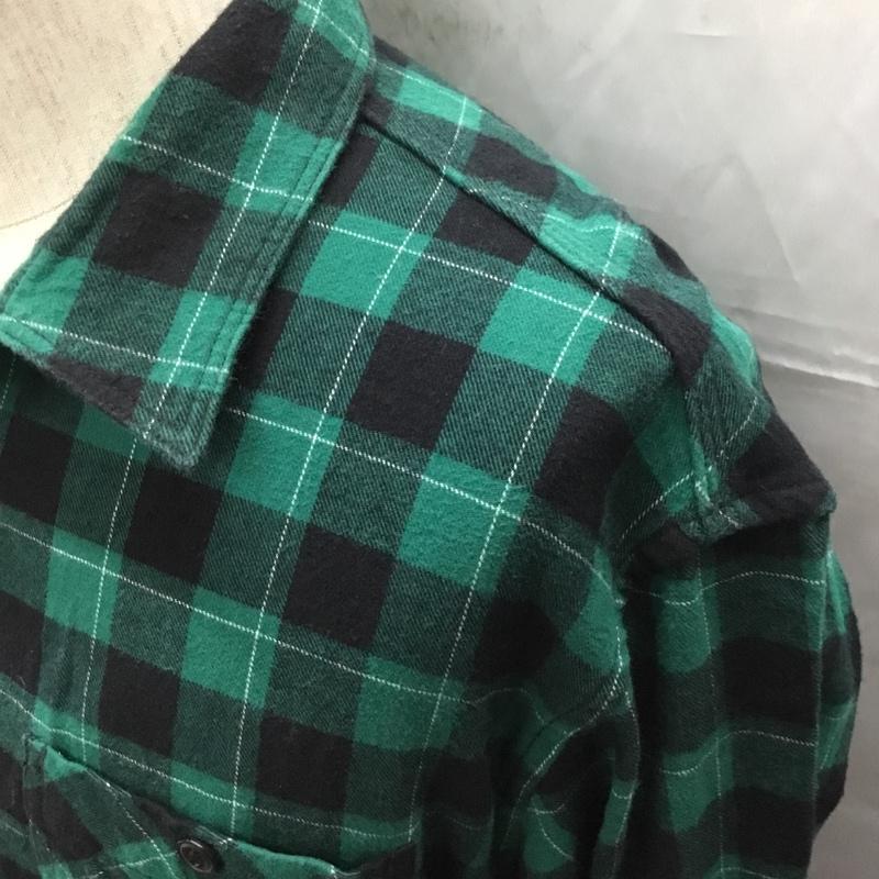 ショット Shott シャツ、ブラウス 長袖 チェックシャツ L チェック マルチカラー / マルチカラー /  メンズ USED 古着 中古 10108915