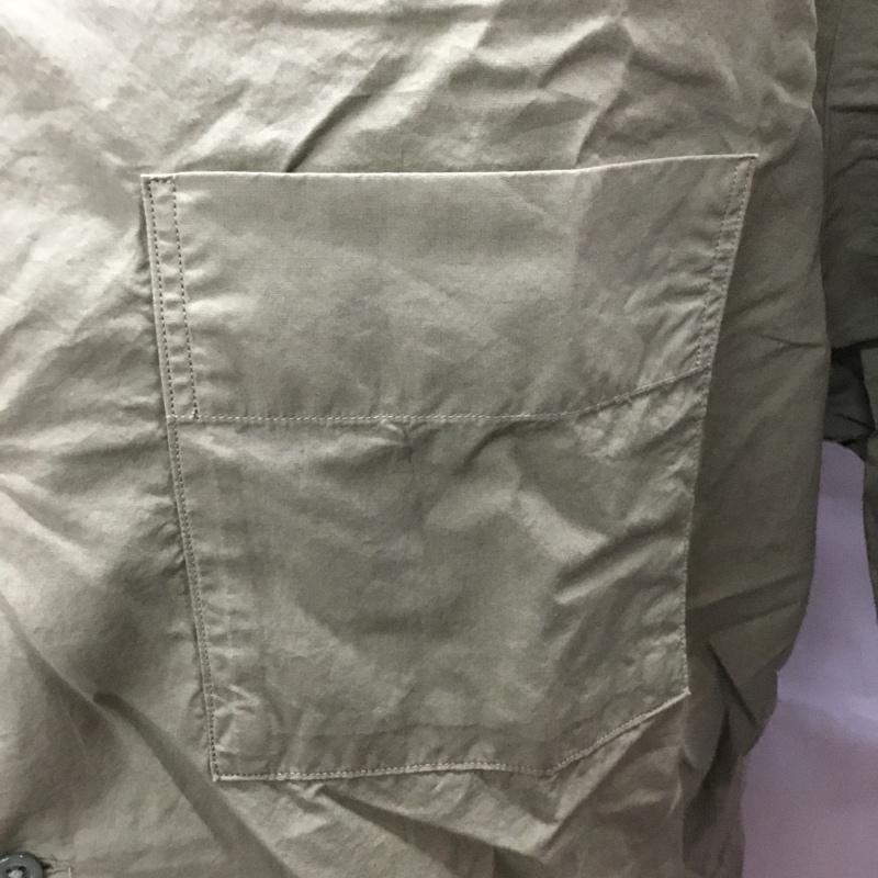 ユナイテッドアローズ UNITED ARROWS シャツ、ブラウス 半袖 1116-149-0191 半袖シャツ カラーシャツ カジュアルシャツ L 無地 カーキ / カーキ /  メンズ USED 古着 中古 10109421
