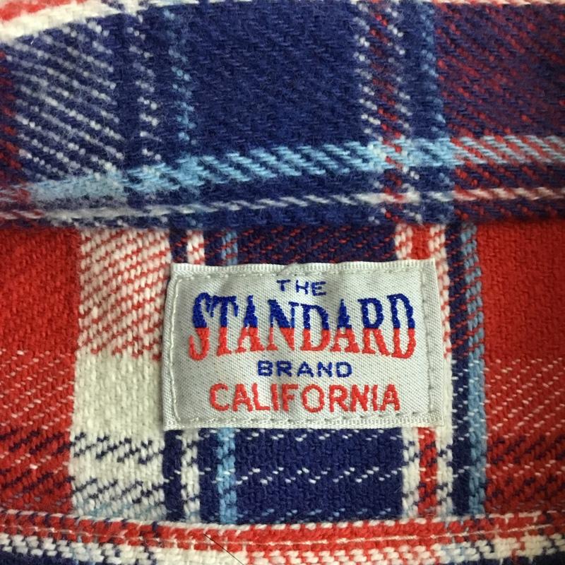 スタンダード カリフォルニア STANDARD CALIFORNIA シャツ、ブラウス 長袖 長袖シャツ フード付きシャツ チェックシャツ S チェック マルチカラー / マルチカラー /  メンズ USED 古着 中古 10117583