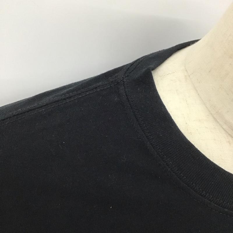 フリークスストア FREAK S STORE Tシャツ 半袖 半袖カットソー プリントTシャツ クルーネックカットソー L ロゴ、文字 黒 / ブラック /  メンズ USED 古着 中古 10113649