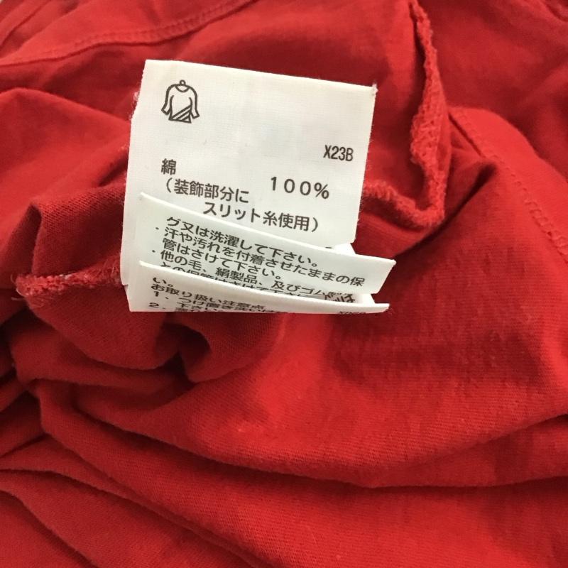 ポロジーンズカンパニー POLO JEANS COMPANY Tシャツ 半袖 RALPH LAUREN KT-WJ-KW-2128 刺繍 スパンコール M ロゴ、文字 赤 / レッド /  レディース USED 古着 中古 10133556