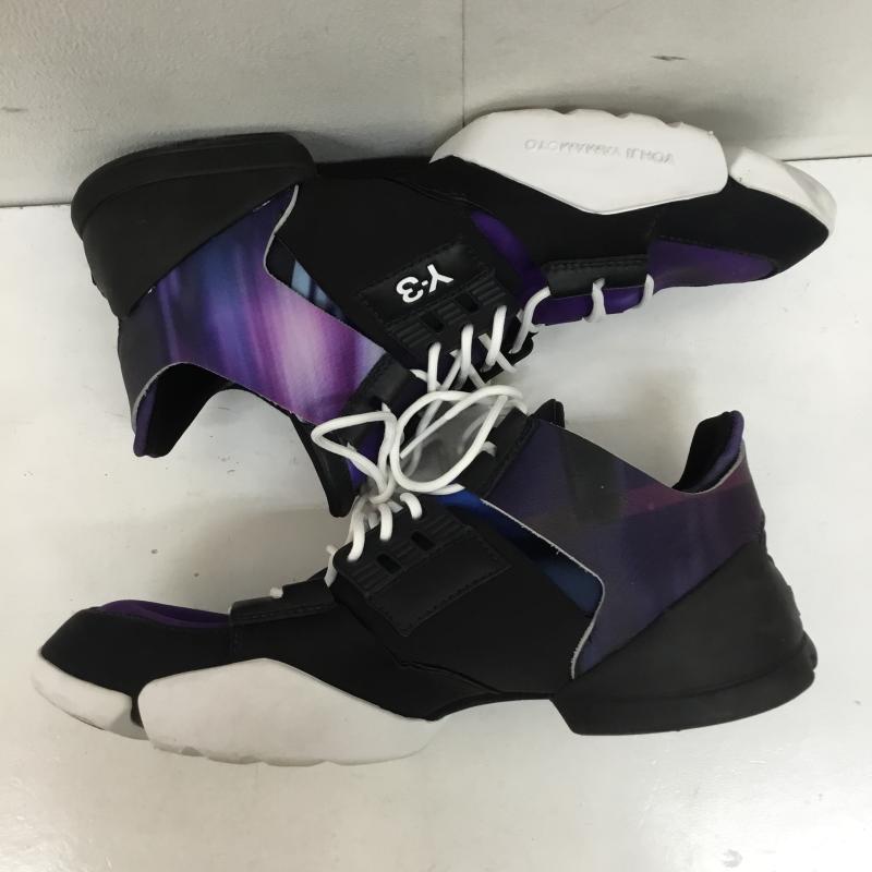 ワイスリー Y-3 スニーカー スニーカー BA7848 M  黒 / ブラック / X 青 / ブルー / X 紫 / パープル /  レディース USED 古着 中古 10142206