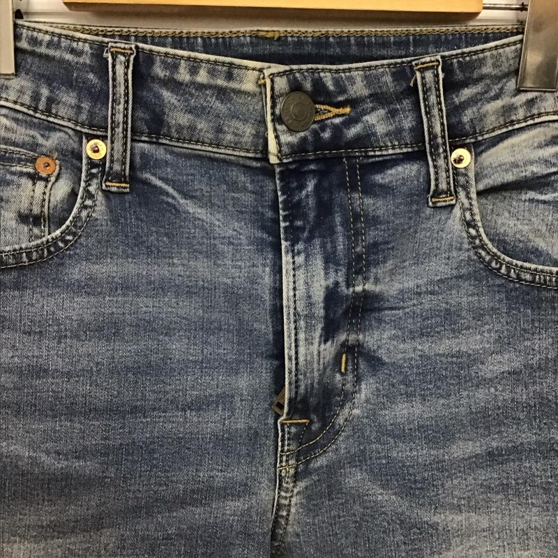 アメリカンイーグル AMERICANEAGLE パンツ デニム、ジーンズ デニムパンツ スリムパンツ カジュアルパンツ ストレッチパンツ 34 無地 インディゴ / インディゴ /  メンズ USED 古着 中古 10144940