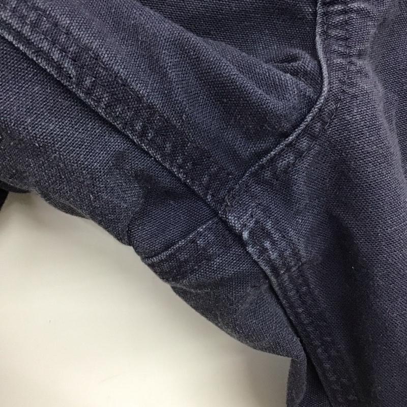 カーハート Carhartt パンツ ワークパンツ、ペインターパンツ ワイドパンツ カジュアルパンツ ワークパンツ 34インチ ロゴ、文字 紺 / ネイビー /  メンズ USED 古着 中古 10148529