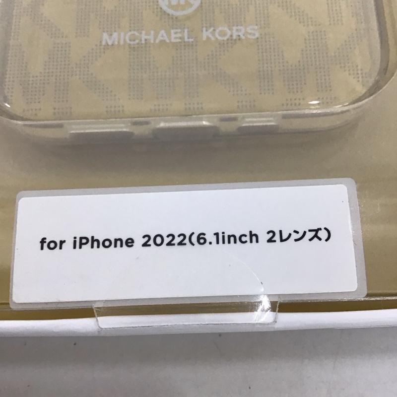 マイケルコース MICHAEL KORS ファッション小物 ファッション小物 MKSIBLKIMIP2261 iPhone 14 iPhoneケース IML Case Signature ロゴ、文字 マルチカラー / マルチカラー /  レディース USED 古着 中古 10123127