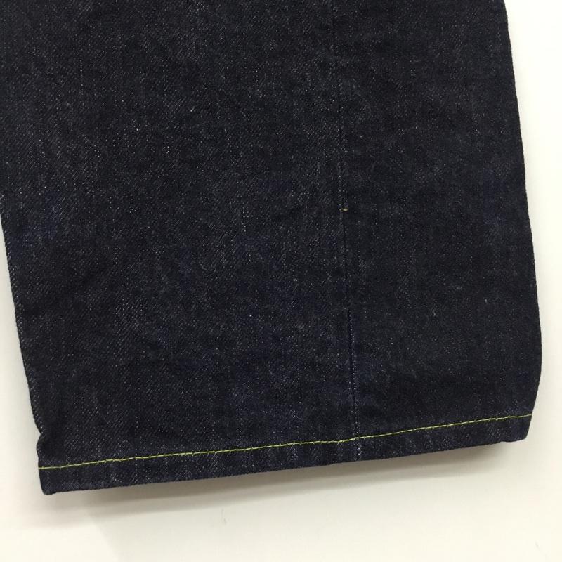 スタディオダルチザン STUDIOD ARTISAN&SA パンツ デニム、ジーンズ デニムパンツ ストレートパンツ ワイドパンツ カジュアルパンツ 30インチ ロゴ、文字 インディゴ / インディゴ /  メンズ USED 古着 中古 10109492