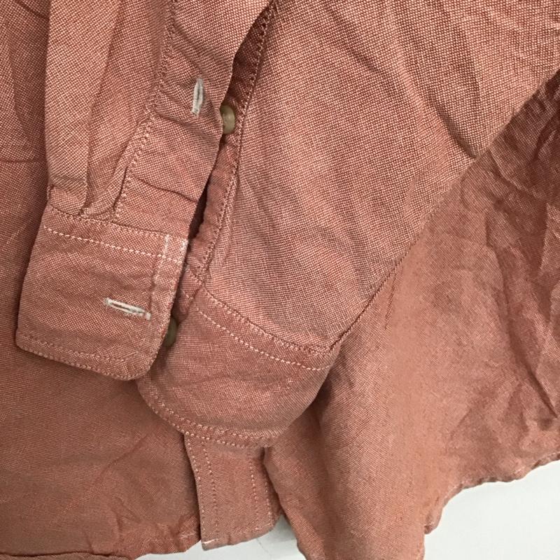 チャップス CHAPS シャツ、ブラウス 長袖 L 無地 桃 / ピンク /  レディース USED 古着 中古 10120196