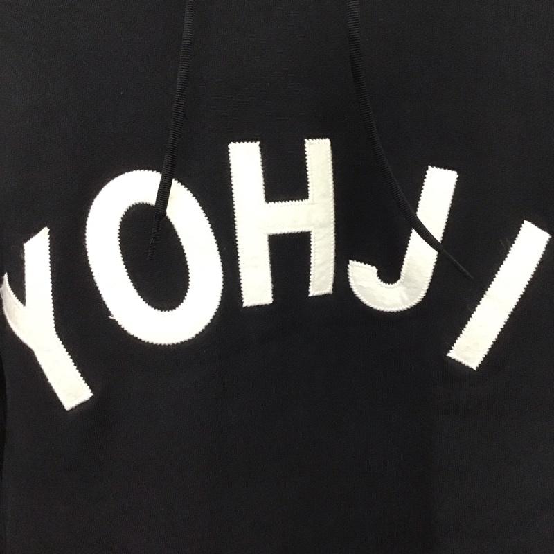 ワイスリー Y-3 パーカー 長袖 fj0440 19AWYOHJILETTERSHOODIE パーカー L ロゴ、文字 黒 / ブラック /  メンズ USED 古着 中古 10148818