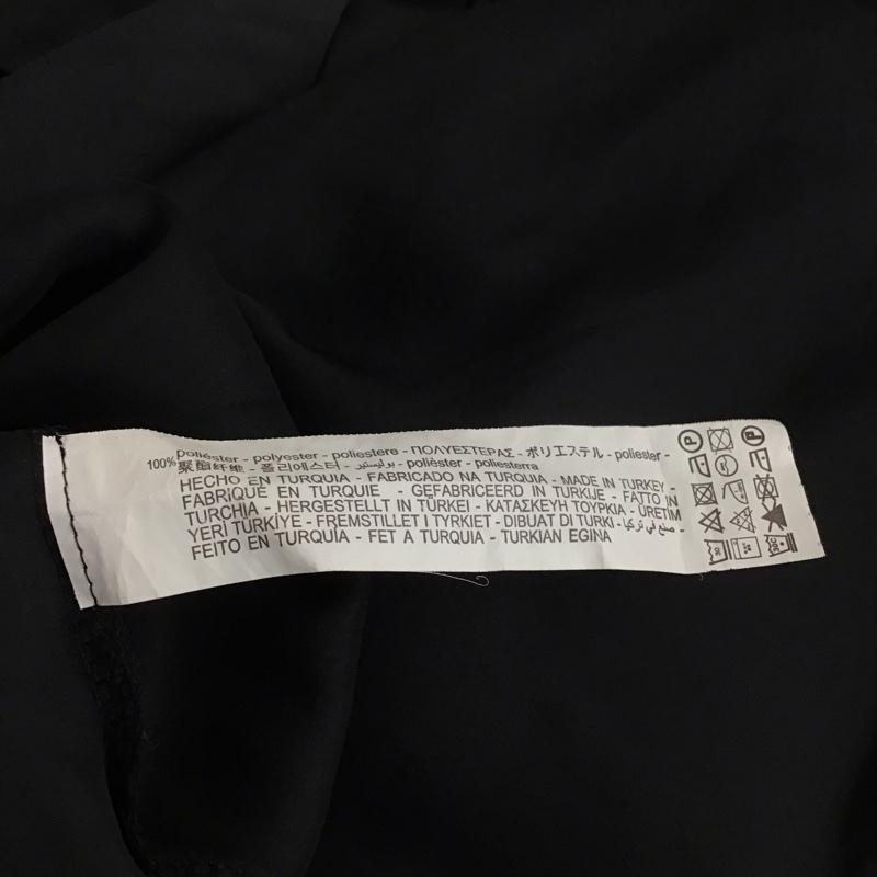 ザラ ZARA シャツ、ブラウス 長袖 3666 156 800 ドロップショルダー L 無地 黒 / ブラック /  レディース USED 古着 中古 10131107