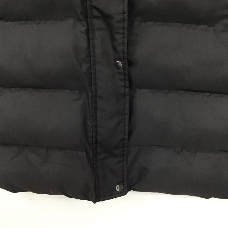 ザラ ZARA ベスト ベスト ジップアップベスト ノースリーブカットソー アウター ダウンベスト S 無地 黒 / ブラック /  レディース USED 古着 中古 10144291