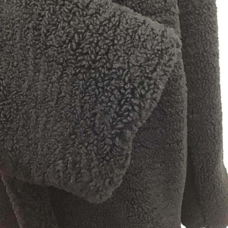 ザラ ZARA コート コート一般 長袖ジャケット カラージャケット 前ボタン ロングコート XS 無地 黒 / ブラック /  レディース USED 古着 中古 10124343
