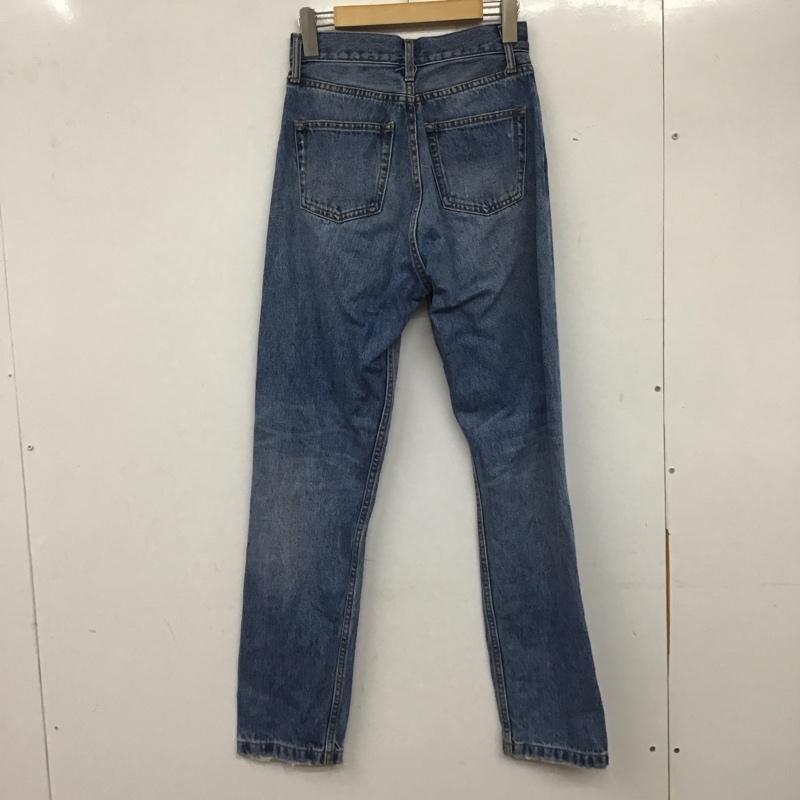 ジュエティ jouetie パンツ デニム、ジーンズ 082242400201-01 ベーシックダメージボーイズデニム S ダメージ加工 青 / ブルー /  レディース USED 古着 中古 10138873