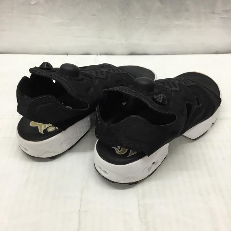 リーボック Reebok サンダル サンダル V69436 INSTAPUMP FURY SANDAL 24cm 24.0cm ロゴ、文字 黒 / ブラック / X 白 / ホワイト /  レディース USED 古着 中古 10116885