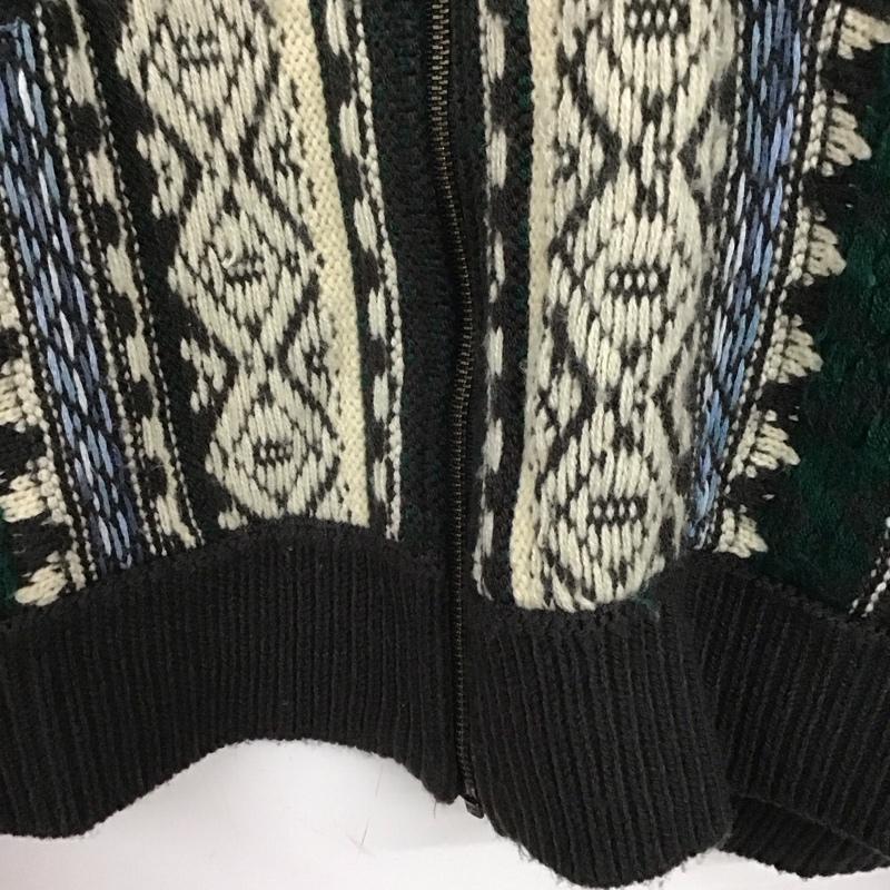 ニコアンド niko and... カーディガン 長袖 M  マルチカラー / マルチカラー /  レディース USED 古着 中古 10143462