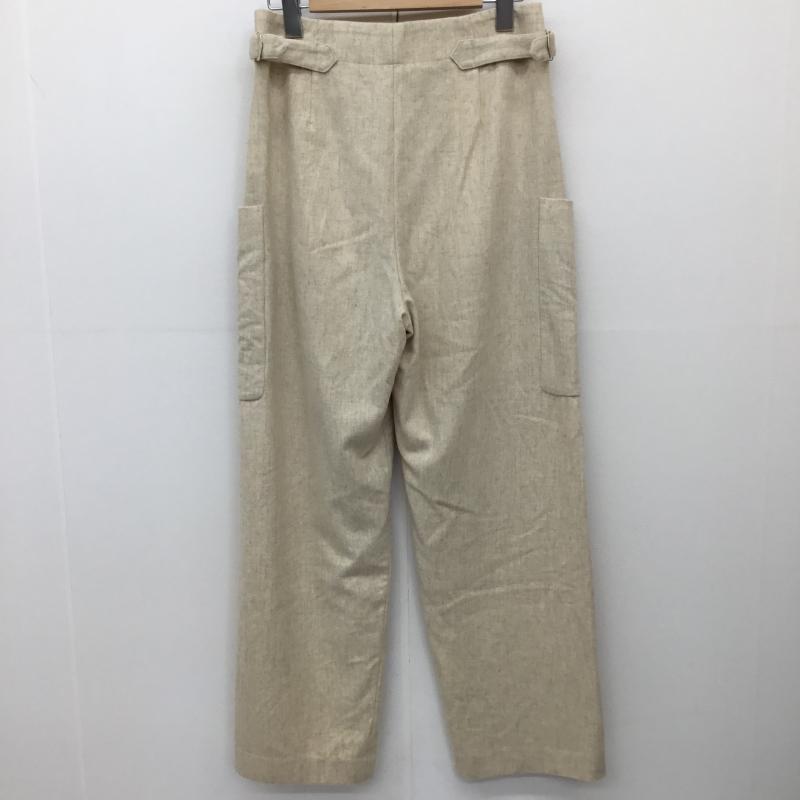 マカフィー MACPHEE パンツ スラックス 34 無地 ベージュ / ベージュ /  レディース USED 古着 中古 10139904