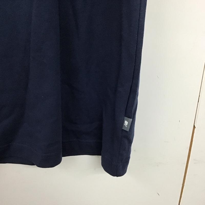 ニューバランス New Balance Tシャツ 半袖 半袖カットソー プリントTシャツ クルーネックカットソー XS プリント 紺 / ネイビー /  メンズ USED 古着 中古 10132292