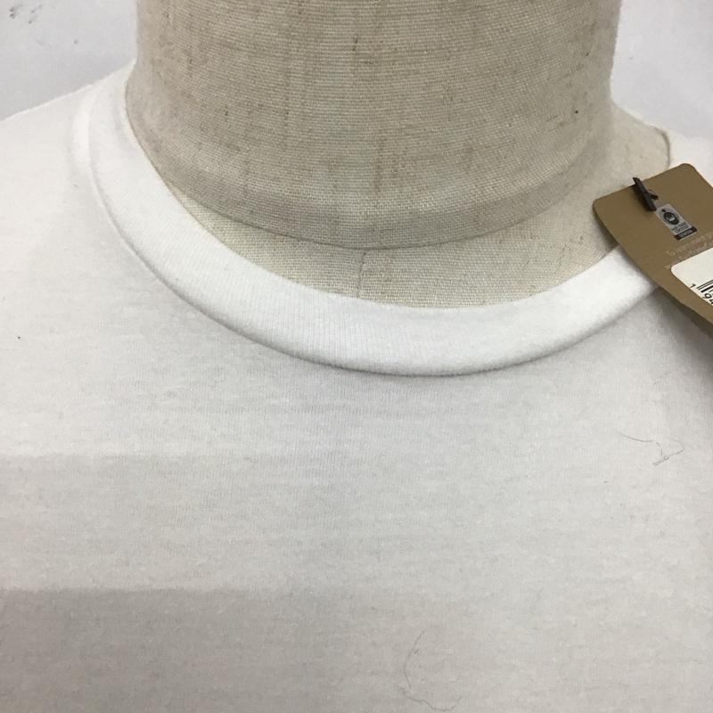 パタゴニア patagonia Tシャツ 半袖 半袖カットソー プリントTシャツ クルーネックカットソー M プリント 白 / ホワイト /  メンズ USED 古着 中古 10123763