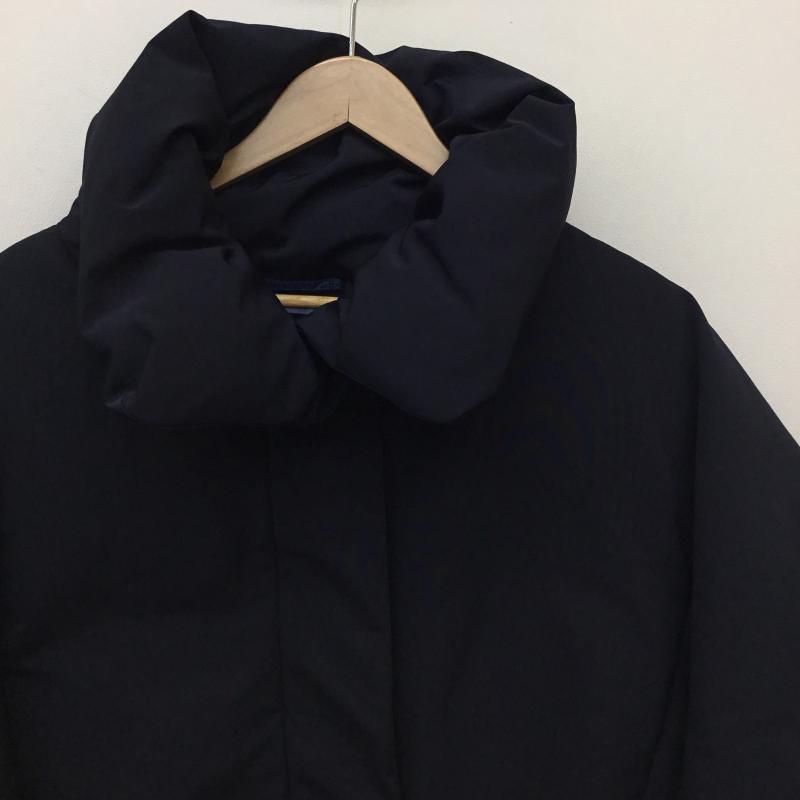 ユニクロ UNIQLO ジャケット、上着 ダウンジャケット UNIQLO＋J 3L 無地 紺 / ネイビー /  レディース USED 古着 中古 10144217