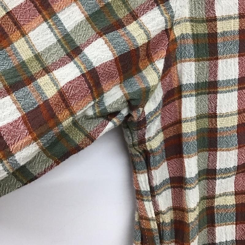 エディーバウアー Eddie Bauer シャツ、ブラウス 長袖 ボタンダウンシャツ M チェック マルチカラー / マルチカラー /  メンズ USED 古着 中古 10141191
