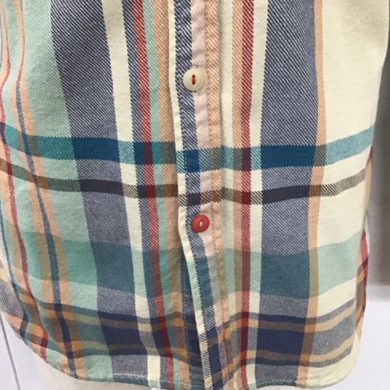 リーバイス Levi s シャツ、ブラウス 長袖 長袖シャツ カラーシャツ ポケットシャツ 長袖カットソー チェックシャツ M チェック マルチカラー / マルチカラー /  メンズ USED 古着 中古 10123966