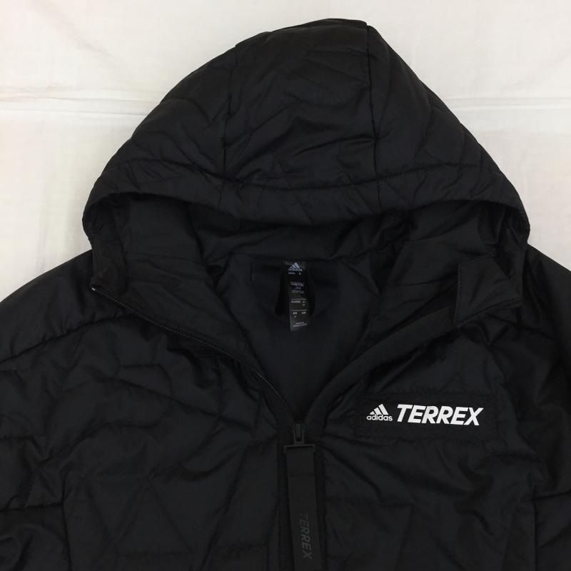 アディダス adidas ジャケット、上着 ジャンパー、ブルゾン GQ3698 TERREX MYSHELTER PRIMA M ロゴ、文字 黒 / ブラック /  メンズ USED 古着 中古 10138701