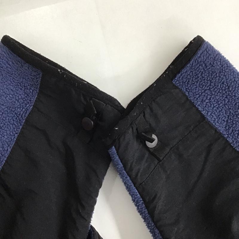 ザノースフェイス THE NORTH FACE ジャケット、上着 ジャンパー、ブルゾン フリースジャケット L ロゴ、文字 黒 / ブラック / X 紺 / ネイビー /  メンズ USED 古着 中古 10124517