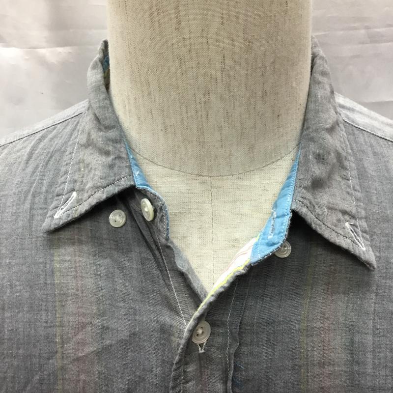 ビューティアンドユースユナイテッドアローズ BEAUTY&YOUTH UNITED ARROWS シャツ、ブラウス 長袖 長袖シャツ カラーシャツ ポケットシャツ 長袖カットソー L 無地 マルチカラー / マルチカラー /  メンズ USED 古着 中古 10117576