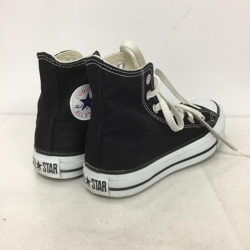 コンバース CONVERSE スニーカー スニーカー M9160 ALL STAR HI ハイカット 23cm 23.0cm ロゴ、文字 黒 / ブラック / X 白 / ホワイト /  レディース USED 古着 中古 10141558
