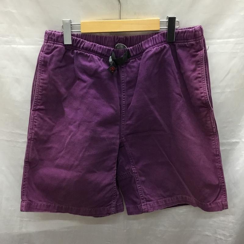 グラミチ GRAMICCI パンツ ショートパンツ ショートパンツ ハーフパンツ カジュアルパンツ L 無地 紫 / パープル /  メンズ USED 古着 中古 10120099