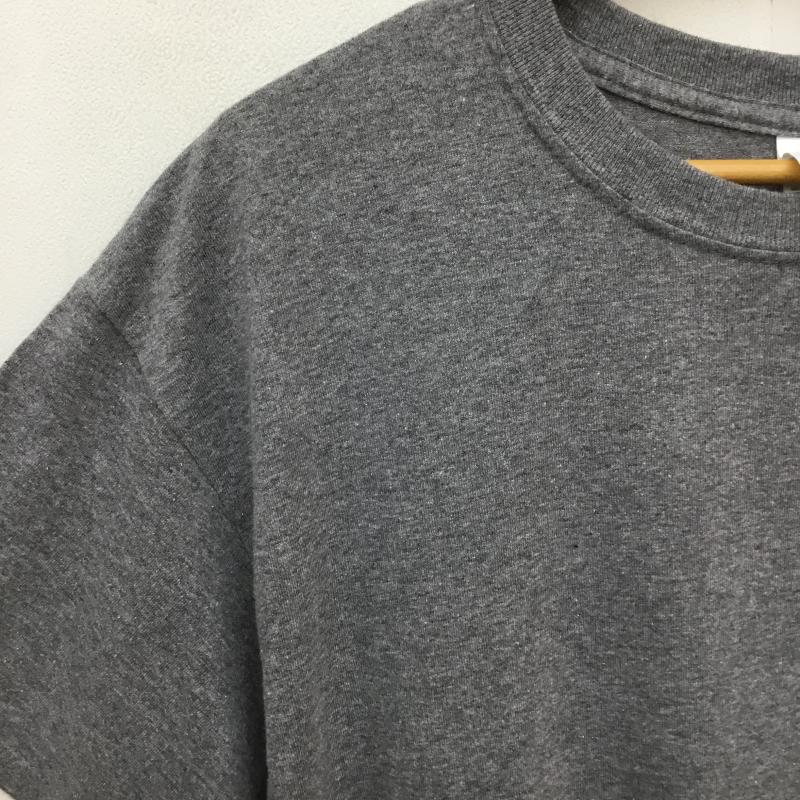 ユーズドクロージング used clothes Tシャツ 半袖 GILDAN RN93846 CA25181 Tシャツ グレー L プリント 灰 / グレー /  メンズ USED 古着 中古 10130954