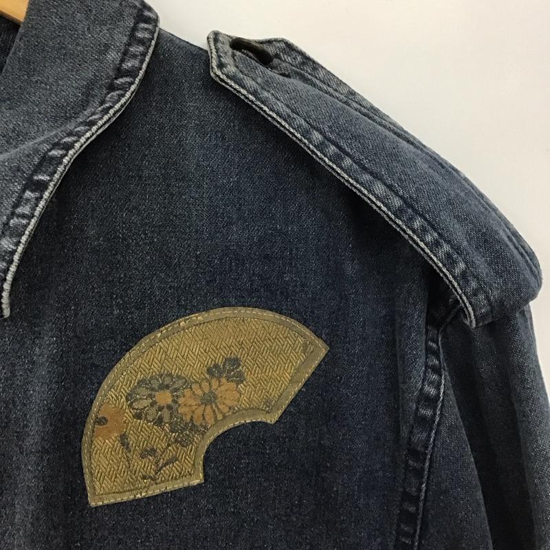 アルマーニジーンズ ARMANI JEANS ジャケット、上着 ジャケット、ブレザー デニムジャケット 46  青 / ブルー /  レディース USED 古着 中古 10139154