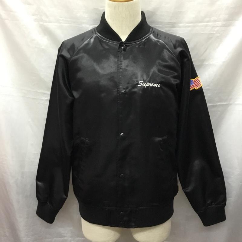 シュプリーム Supreme ジャケット、上着 ジャケット、ブレザー 16ss BettyBoopSatinJacket 前ボタンジャケット ラグラン M ロゴ、文字 黒 / ブラック /  メンズ USED 古着 中古 10120123