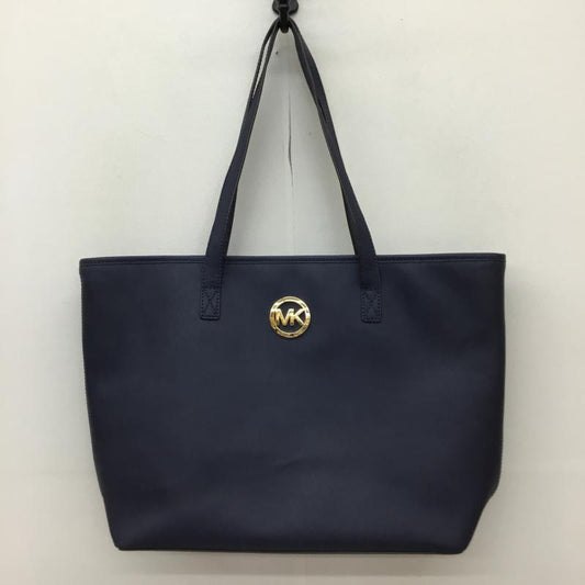 マイケルコース MICHAEL KORS トートバッグ トートバッグ ロゴ、文字 紺 / ネイビー /  レディース USED 古着 中古 10136417