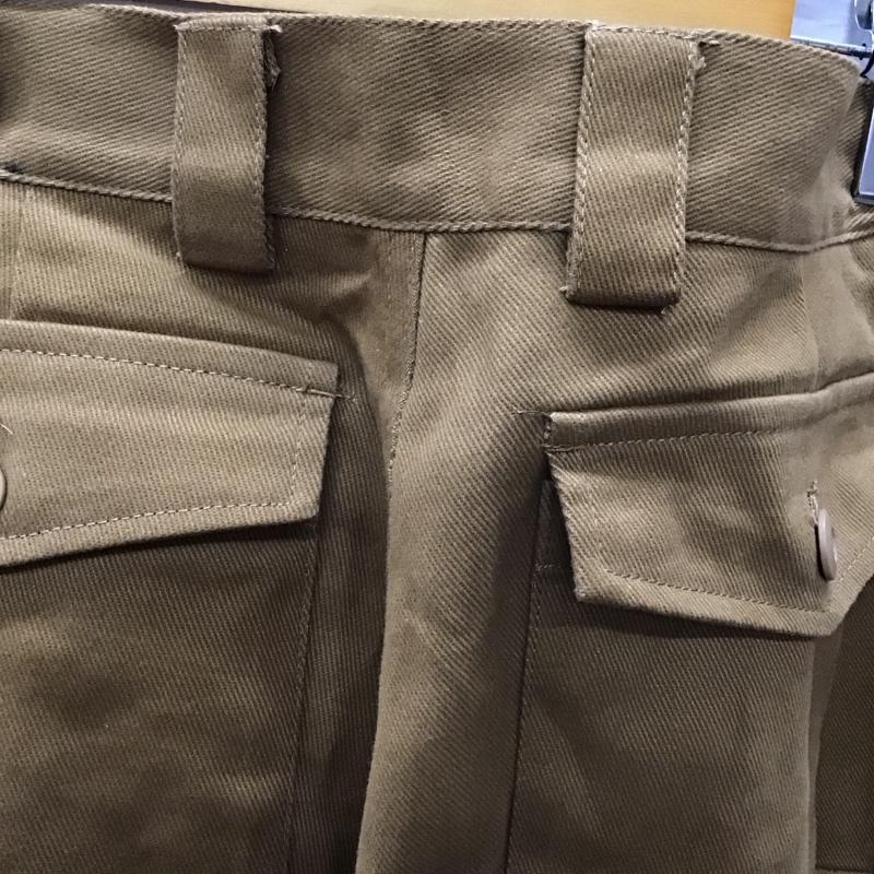 ニコアンド niko and... パンツ ワークパンツ、ペインターパンツ ワークパンツ ワイドパンツ カジュアルパンツ ミリタリーパンツ L 無地 茶 / ブラウン /  メンズ USED 古着 中古 10117423