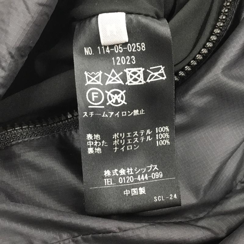 シップス SHIPS ジャケット、上着 ジャンパー、ブルゾン ジップアップジャケット ジャンパー ジャケット アウター リバーシブル 無地 黒 / ブラック /  メンズ USED 古着 中古 10121077