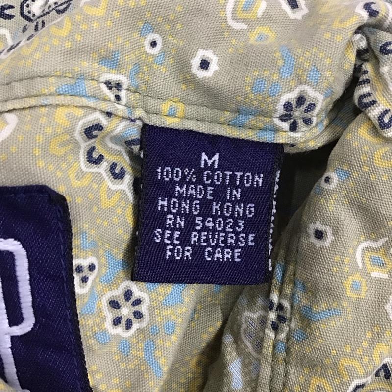 ギャップ GAP シャツ、ブラウス 長袖 長袖シャツ ボタンダウンシャツ カジュアルシャツ ペイズリー 総柄 90s M 総柄 X ペイズリー マルチカラー / マルチカラー /  メンズ USED 古着 中古 10110979