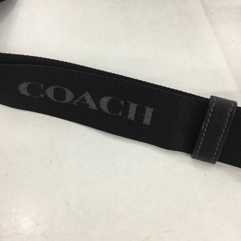 コーチ COACH ショルダーバッグ ショルダーバッグ CM109 シグネチャー ロゴ、文字 黒 / ブラック /  メンズ USED 古着 中古 10149243
