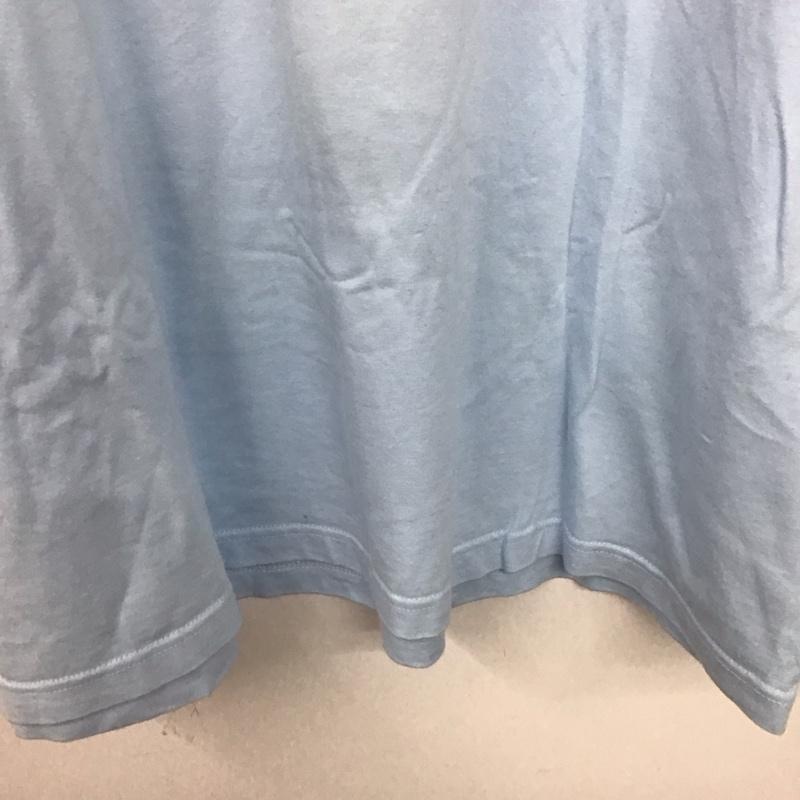 ラファイエット Lafayette Tシャツ 半袖 バックプリント クルーネック XL ロゴ、文字 水色 / ライトブルー /  メンズ USED 古着 中古 10140238