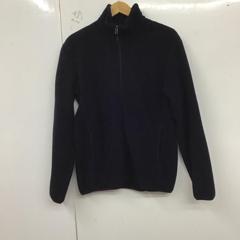 ユニクロ UNIQLO ジャケット、上着 ジャケット、ブレザー 341-418711 ジップアップジャケット フリースジャケット アウター M 無地 紺 / ネイビー /  メンズ USED 古着 中古 10128760